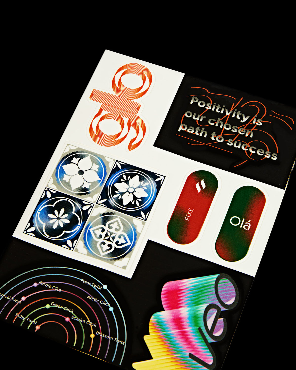 Stickers Kiji x Glo