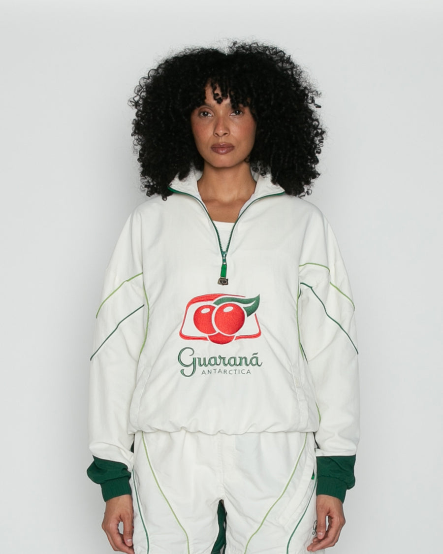 Jaqueta Half Track Kiji x Guaraná - Off White