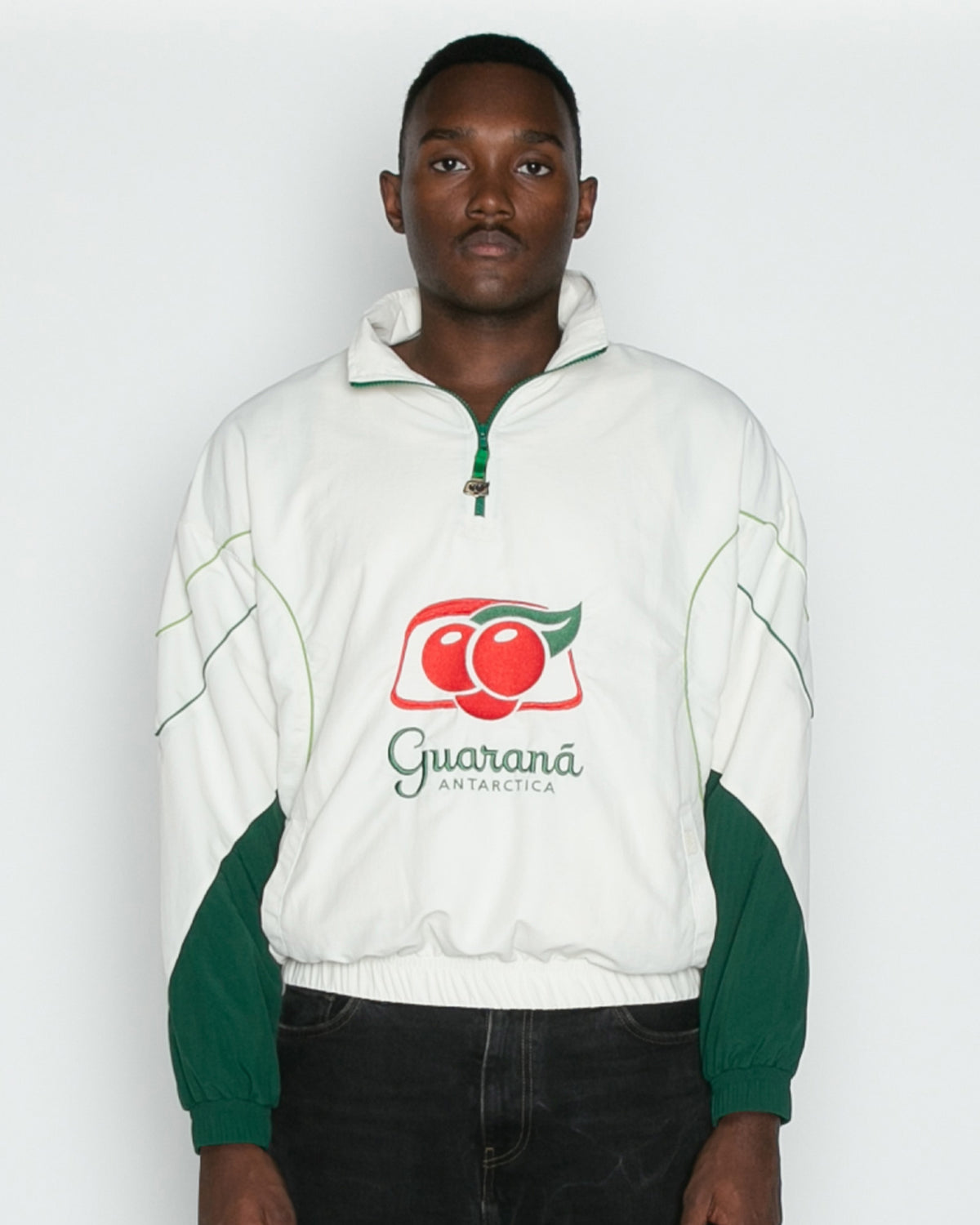 Jaqueta Half Track Kiji x Guaraná - Off White