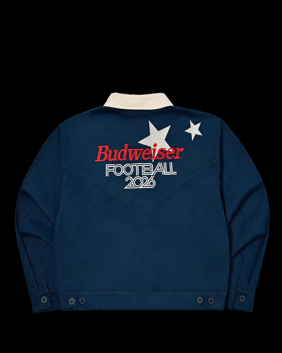 Jaqueta Heritage Kiji x Budweiser WC26