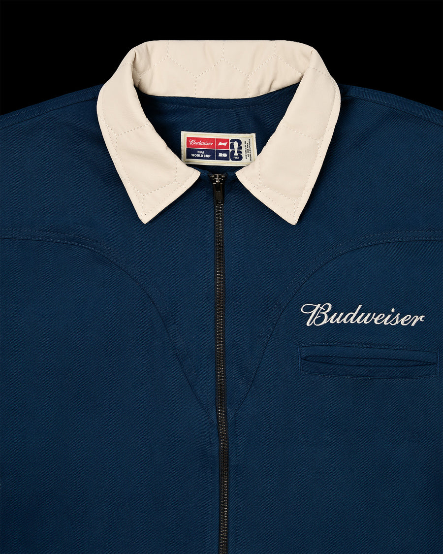 Jaqueta Heritage Kiji x Budweiser WC26