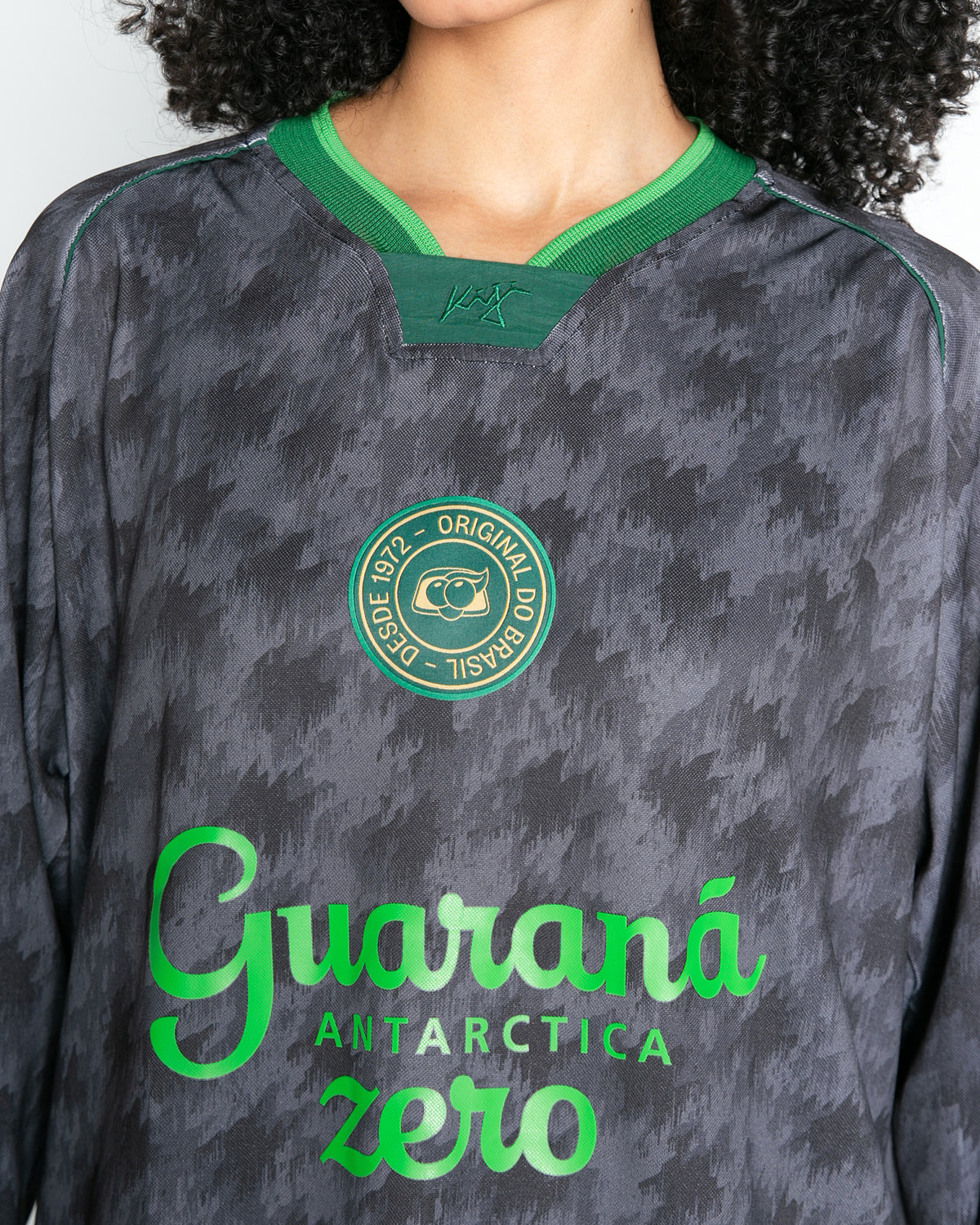 Jersey 90 ML Kiji x Guaraná – Cinza