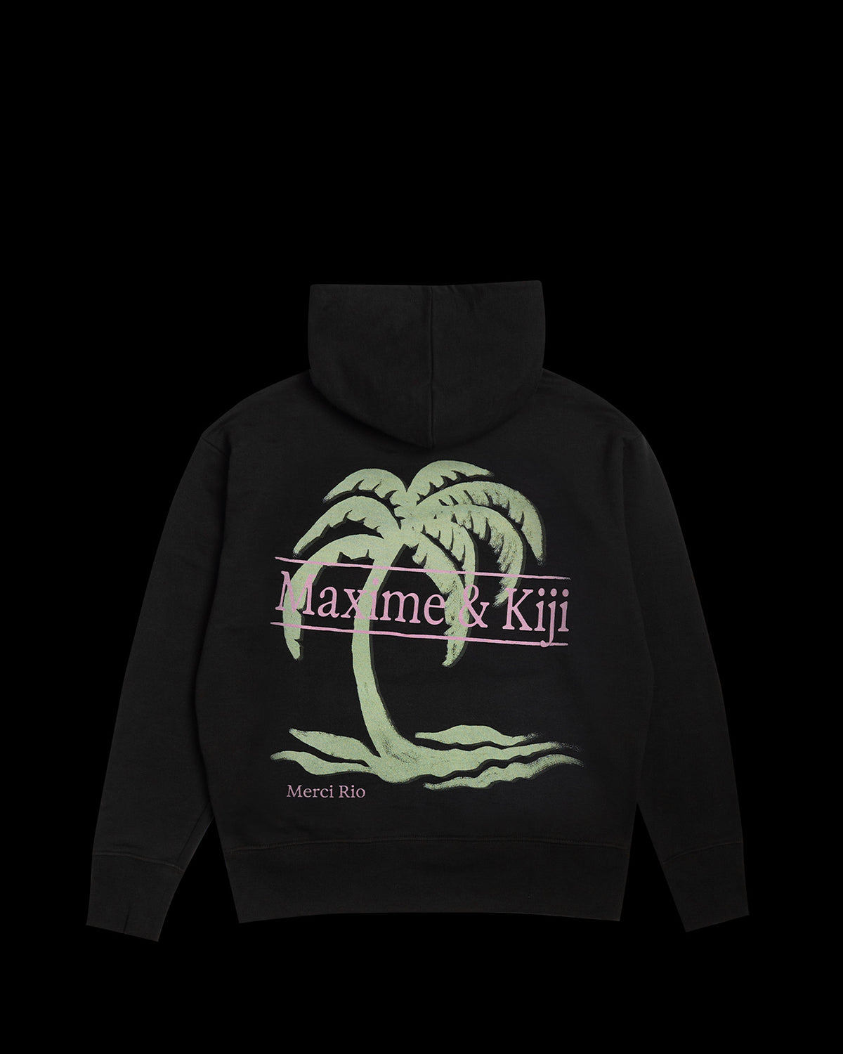 Moletom Capuz Kiji x Maxime Palm Tree