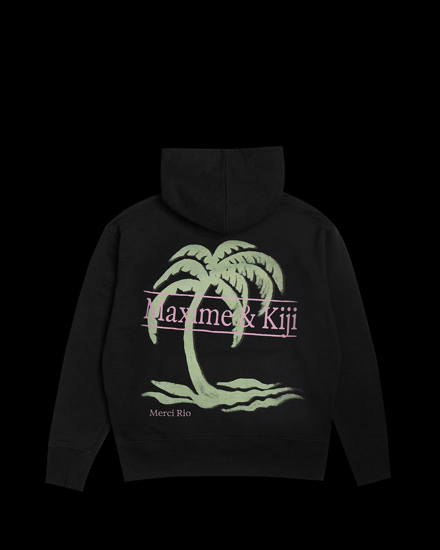 Moletom Capuz Kiji x Maxime Palm Tree