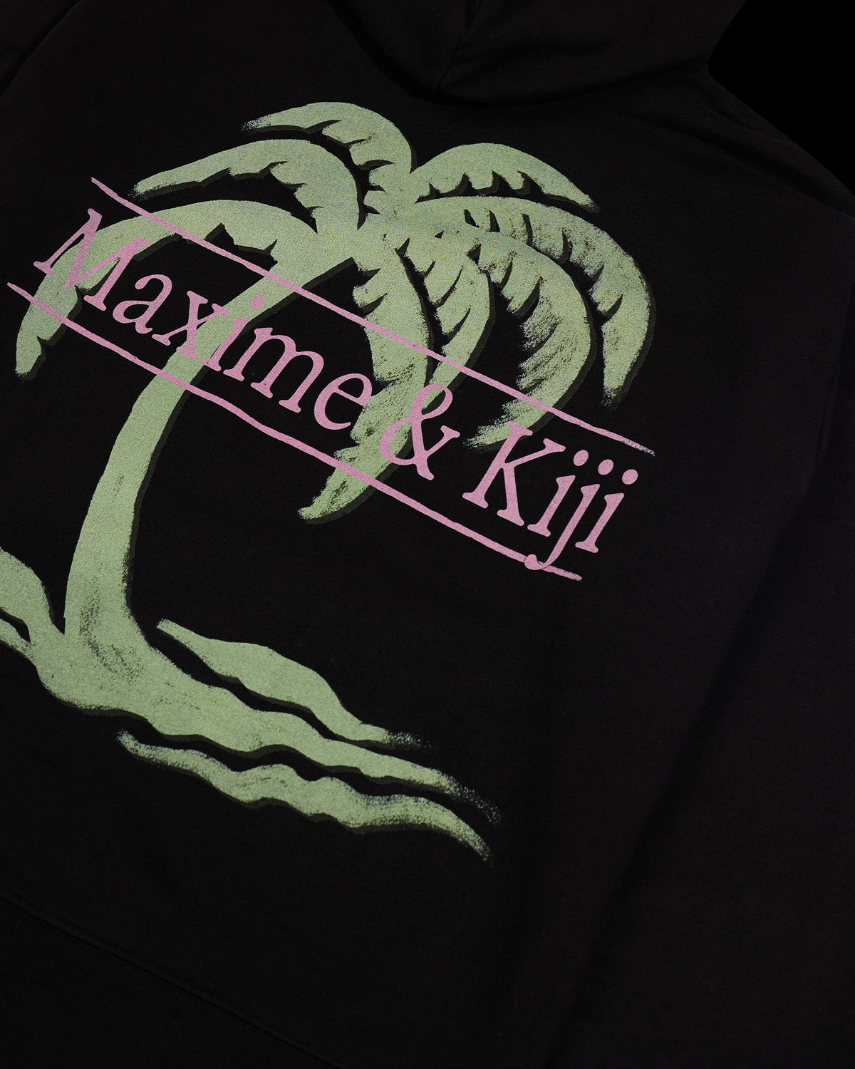 Moletom Capuz Kiji x Maxime Palm Tree