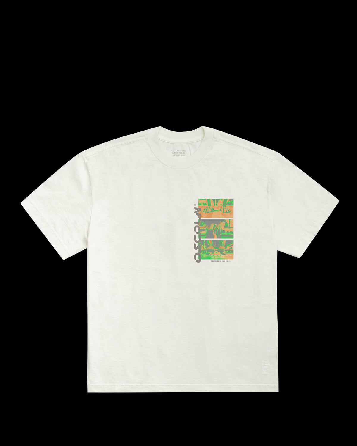 T-Shirt Heavy Kiji x Disciplina - Off White