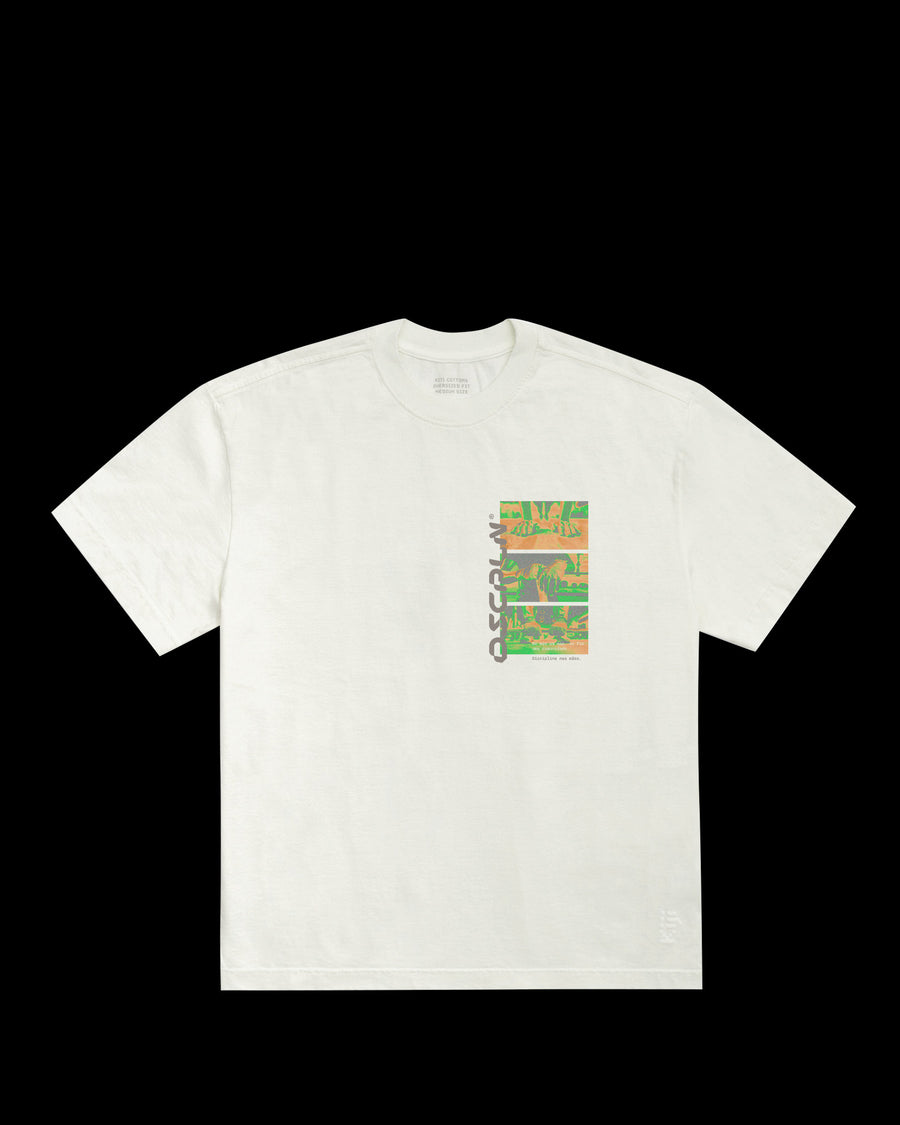 T-Shirt Heavy Kiji x Disciplina - Off White