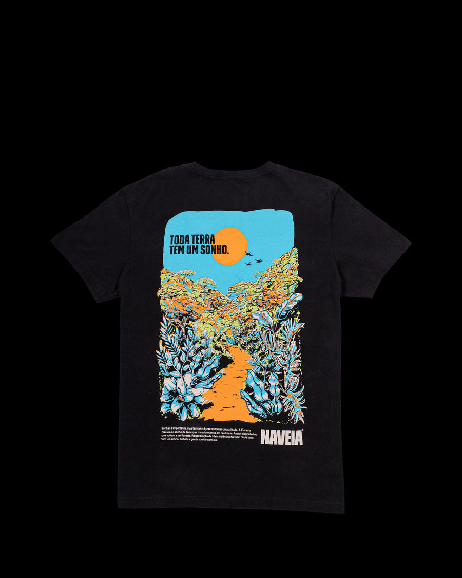 T-Shirt Classic Kiji x Naveia - Floresta Naveia